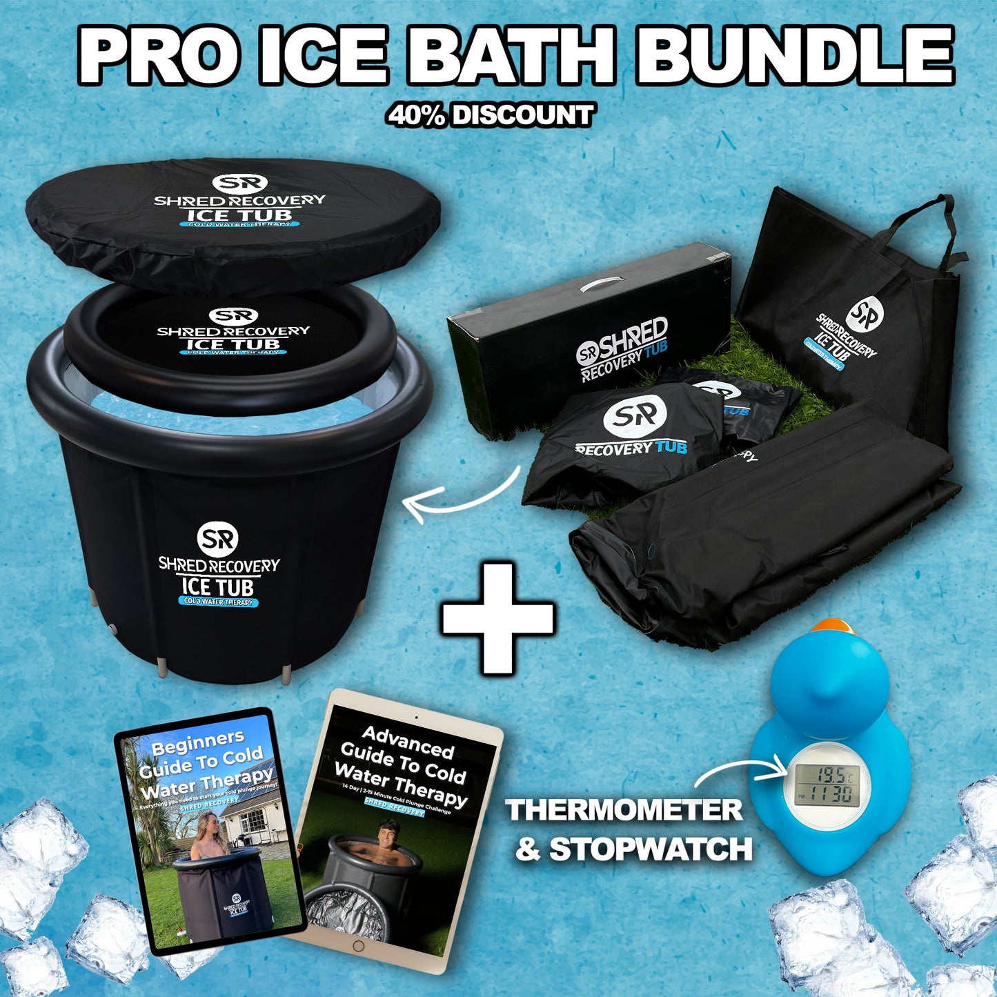 Shred Recovery ™ Ice Tub 2.0