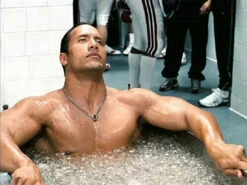 The Rock's Recovery Secrets: How Ice Baths and Portable Ice Baths Keep –  Shred Rope